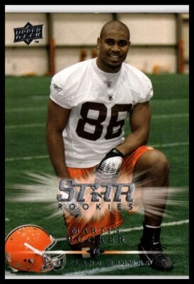 2008 Upper Deck #273 Martin Rucker Cleveland Browns - Image 1 of 2