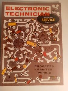Vintage June 1959 Electronic Technician Magazine