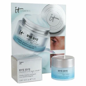 Crema debajo de los ojos IT Cosmetics Bye Bye .167 oz. NUEVO EN CAJA DE VIAJES - Imagen 1 de 9
