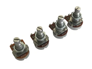ALPHA Mini 18 mm Potis Schaftlänge A250, B250, A500, B500K Gitarre/Bass Lautstärke/Ton - Bild 1 von 2