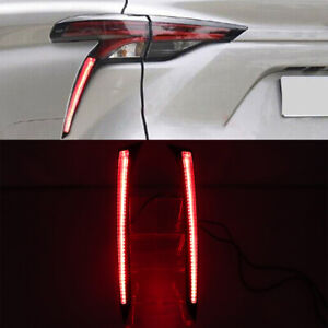 For Toyota 2021-2023 Sienna Rear Tail Lights Side LED Turn Signal/Brake Light 2X