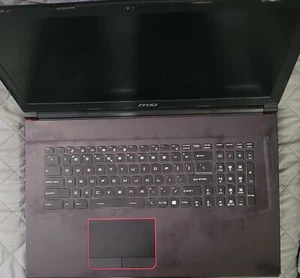 MSI GE73 Raider 8rf 17.3" GTX 1070, RAM 32GB (RGB lights doesn't work) - Picture 1 of 5
