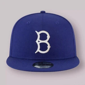 Brooklyn Dodgers Cooperstown 9FIFTY Snapback Cap - MLB New Era Hat - Blue - Picture 1 of 4