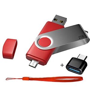 Backjia 2TB USB Flash Drives 3 in 1 OTG Pen Drive (IL/RT6-19009-BACKJIA-2TB-NIB)