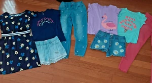 Girl's Size 14 Spring Summer Lot Shorts Tops EUC Carters Arizona Old Navy Jord - Picture 1 of 9