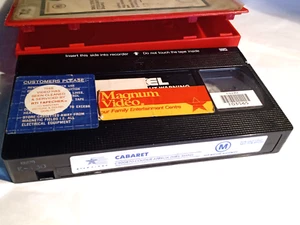 Cabaret Magnum Video Ex Rental VHS 2 Hrs 3mins PAL Rated M Parts Only - Bild 1 von 6