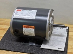 Dayton AC Motor 3N178BA, 1 HP, 208-230/460 VAC, 3 Ph, 3450 RPM - Picture 1 of 7