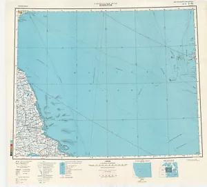 Mapas topográficos militares soviéticos rusos - NANTONG (China), 1:1 millón, edición 1985 - Imagen 1 de 4