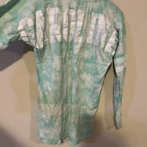 Ocean Isle Beach North Carolina NC T-Shirt Exist Brand. Teal & White M - Picture 1 of 3