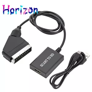 SCART zu HDMI Konverter Kabel SCART HDMI ** ALTE DVD ZU HD TV ** Video Adapter - Bild 1 von 5
