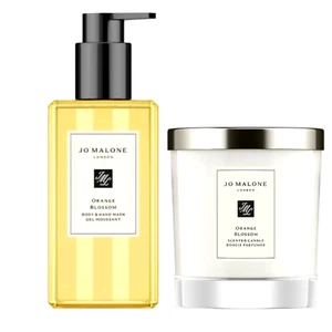 Jo Malone Orange Blossom Body & Hand Gel 250ml + Scented Candle with Box - Picture 1 of 1