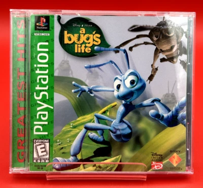 Juego Disney Pixars A Bugs Life Greatest Hits (Sony Playstation 1, PS1 1998) CIB Foto 1 de 4