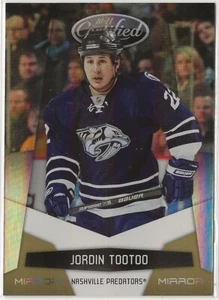 Espejo dorado #84 Jordin Tootoo 23/25 Nashville Predators 2010-11 certificado - Imagen 1 de 2