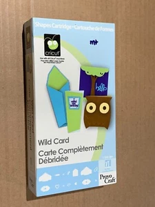 Cricut Wild Crad Craft Cartridge 290-0591 - Picture 1 of 5