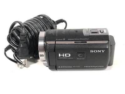 Sony HDR-PJ430V AVC High Definition Handycam Camcorder with Built-in Projector - Image 1 of 4