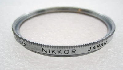 Lente de filtro Nikon Nikkor 52 mm L1A plateado cromado (hecha en Japón) Foto 1 de 4