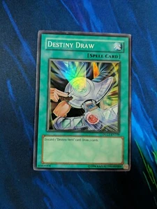 Destiny Draw - DLG1-EN109 - Super Rare - Played - Picture 1 of 4
