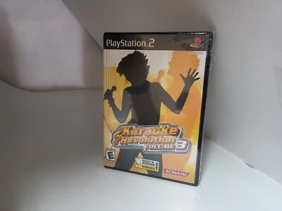 MINT  Karaoke Revolution Volume 3 NTSC Eye Toy NEW Never used #G96 - Image 1 of 4