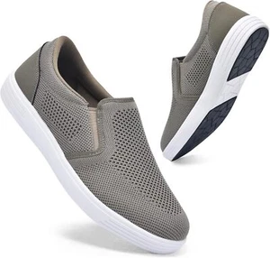konhill Men's Slip on Shoes, Casual Loafers Walking Sneakers with Arch Support C - Picture 1 of 10