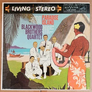 BLACKWOOD BROTHERS QUARTET Paradise Island 1959 LP RCA Victor LSP-2033 SIGNED - Picture 1 of 3