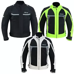Nuova giacca moto uomo con protezioni tessuto giacca moto giacca scooter giacca - Foto 1 di 2