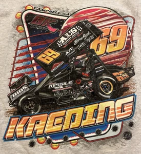 Kaeding Racing #69 Sprint Car Racing T-SHIRT 2XL XX BK RACING - Bild 1 von 19