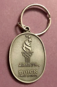 1996 Atlanta Olympics Buick Key Fob: All Metal; Flamed Torch Image - Picture 1 of 2
