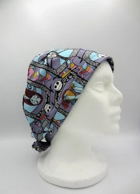 Surgical Scrub Hat for Women's Tieback - Jack & Sally - Image 1 of 4