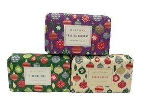 Mistral Luxury Soap 3 barrette triple fresate 7 oz nuovo sigillato made in France - Foto 1 di 1
