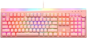 K71M RGB Mechanical Gaming Keyboard with Media Control Knob, Switches (Red), ... - Picture 1 of 7