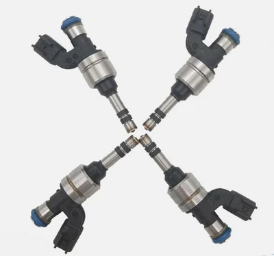 Set 4x Fuel Injectors For 2011-2016 GMC Terrain Buick Regal Chevy Equinox 2.4L Foto 1 de 4
