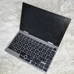 NANOTE P8 UMPC-02-SR 7" Mini Laptop Tablet PC Silver Don Quijote Japan - Picture 1 of 7