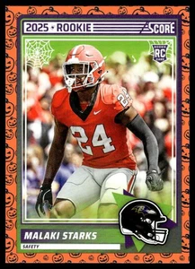 Carta 2025 Score A Treat Rookies Malaki Starks #24 RC Baltimore Ravens NFL - Foto 1 di 2