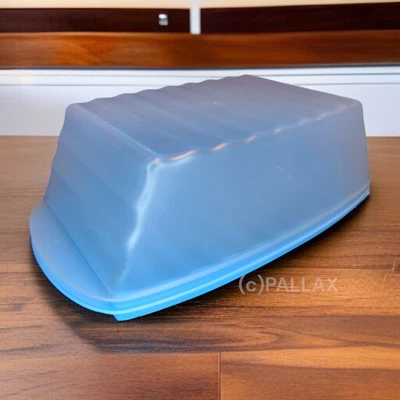 TUPPERWARE J28 JUNGE WELLE SCHLEMMERWELLE HELLBLAU BROT OBST KÄSE - Bild 1 von 2