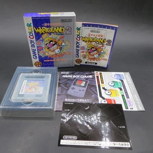 Wario Land 2 Gameboy Color Boxed with Manual and Stickers GBC Japanese Version - Picture 1 of 17