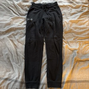 Under Armour Joggers, Mens Size Small, Black - Picture 1 of 3