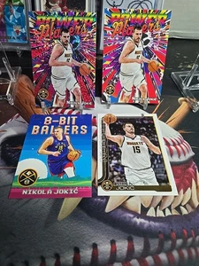 2025 Topps NBA Flagship Nikola Jokic Power Players Sparkle 8-bit Ballers Nuggets - Picture 1 of 4
