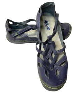JBU by Jambu Damenschuhe Größe 9 blau Memory Foam Ausschnitt bequeme Freizeit-Sandalen - Bild 1 von 6