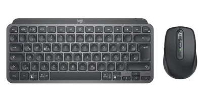 Logitech MX Keys Mini Combo for Business, kompakte, kabellose Tastatur und Maus, - Bild 1 von 4