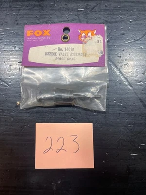 VINTAGE FOX NEEDLE VALVE ASSEMBLE NO. 14010 - Image 1 of 3