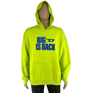 DIESEL Men Green S-BOXT-HOOD-N2 Hoodie Sweater Pullover Size L - Picture 1 of 16