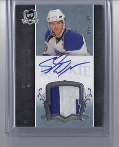 2007-08 UPPER DECK THE CUP STEVE WAGNER UD RC AUTO PATCH SP 045/249 #169 BLUES - Picture 1 of 1