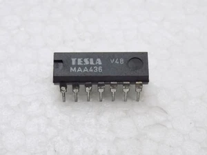1x MAA436 TESLA IC DIP 14 - Picture 1 of 3