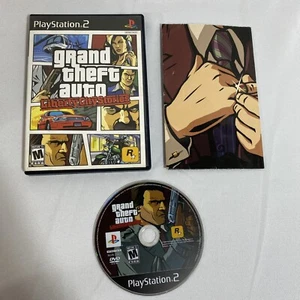 Grand Theft Auto: Liberty City Stories (PlayStation 2, 2006) w/POSTER -No Manual - Picture 1 of 10