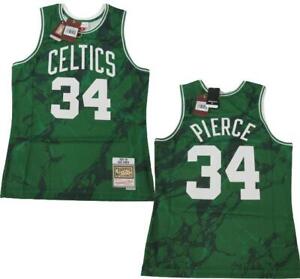 2007-08 Paul Pierce #34 Celtics Mens Mitchell & Ness Swingman Marble Jersey $155