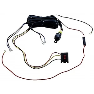 Automotive Car Truck Relay Fog Light Lamp 12V Wiring Harness & On Off Switch Kit - Picture 1 of 2