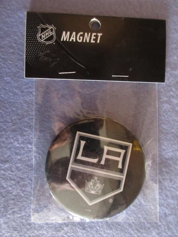 NHL Official Team  Logo Magnet 3" Los Angeles Kings Cover