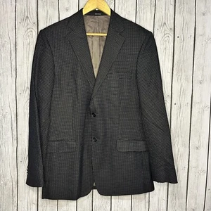 Versace Collection Men’s Size 50* Bamboo CITY Blazer Sport Suit Coat Black White - Picture 1 of 15