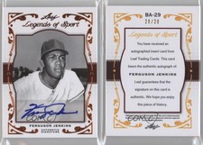 2011 Leaf Legends of Sport Bronze /20 Fergie Jenkins #BA-29 Auto HOF