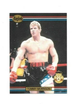TOMMY MORRISON 1991 RINGLORDS CARD # 9 FREE SHIPPING THE DUKE - Image 1 of 2
